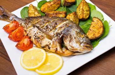 kavrulmuş Eşkine balık