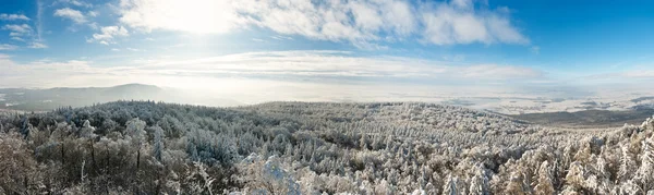 丘の冬時間 — ストック写真