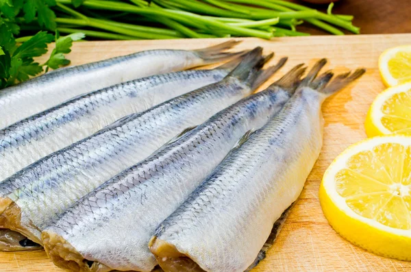 Raw herrings — Stock Photo, Image