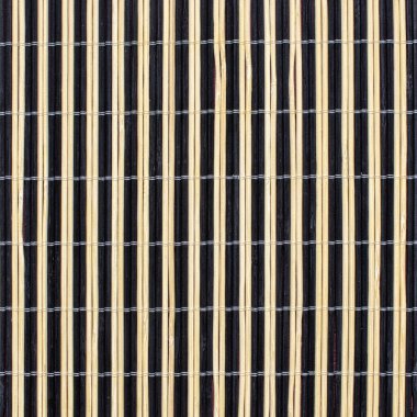 iki renkli hasır mat