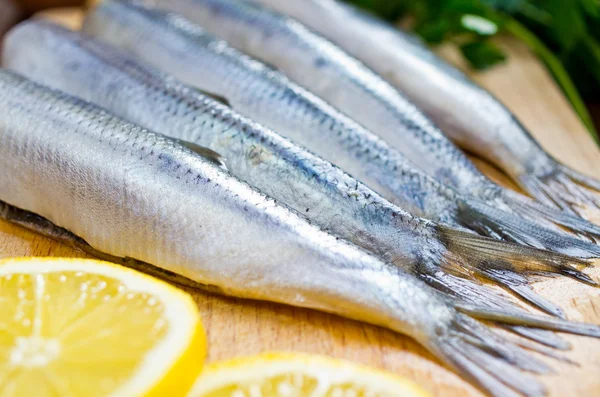 Raw herrings — Stock Photo, Image