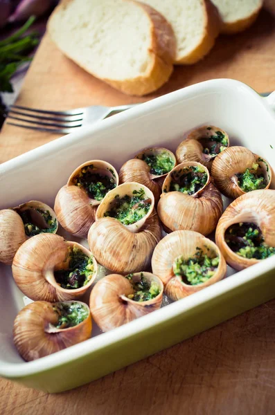 Bourgogne snails — Stock Photo, Image