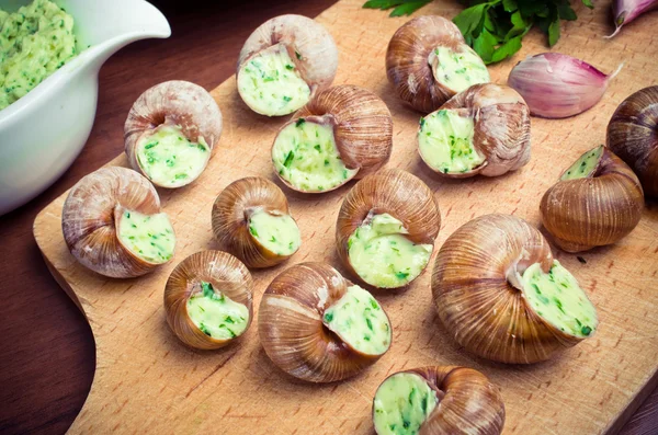 Bourgogne snails — Stock Photo, Image