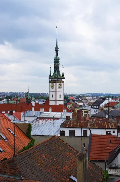 オロモウツ、チェコ共和国で市庁舎 — ストック写真