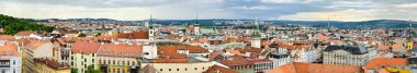 Panorama of Brno, Czech Republic clipart