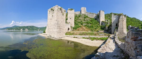 Golubac hrad v Srbsku — Stock fotografie