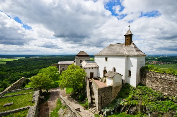 Slottet kuneticka hora, Tjeckien — Stockfoto