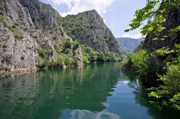 Lago en Canyon Matka, Macedonia —  Fotos de Stock