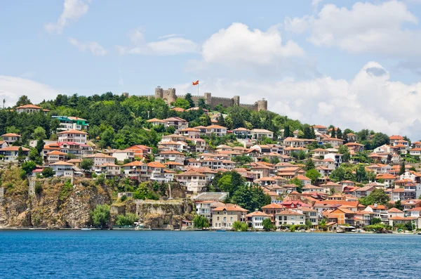 Paisaje urbano de Ohrid, Macedonia — Foto de Stock