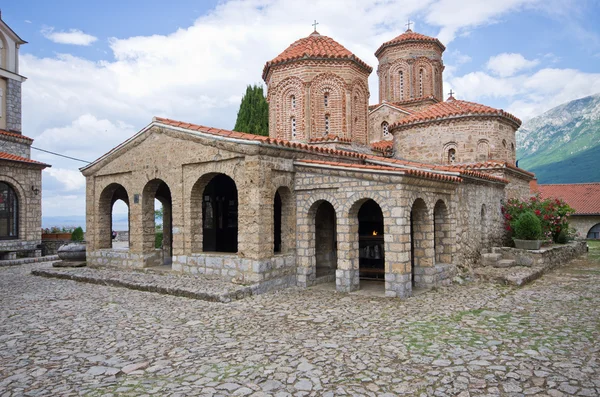 St. naum kloster nära ohrid, Makedonien — Stockfoto