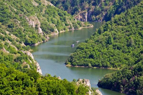 Kanyon uvac Nehri, Sırbistan — Stok fotoğraf