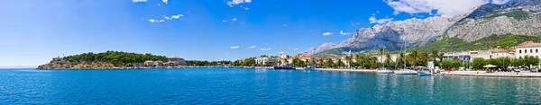 Panorama i makarska, Kroatien — Stockfoto