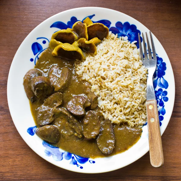 Delicious kidney stew — Stock Image Delicious kidney stew Stock Photo