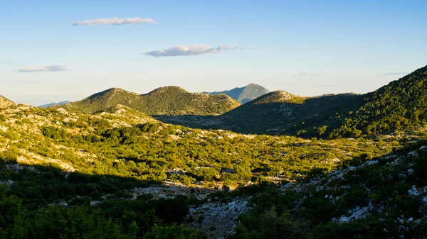 Montanhas do parque nacional Biokovo na Croácia — Fotografia de Stock