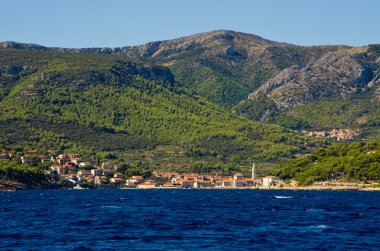 Jelsa kasaba hvar Adası, Hırvatistan