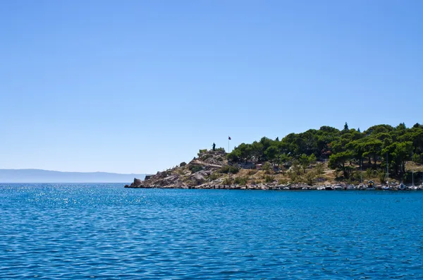 Schiereiland in makarska, Kroatië — Stockfoto