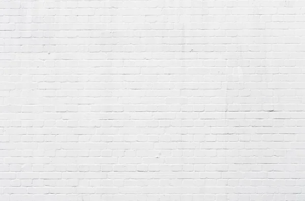Fehér brickwall felület — Stock Fotó