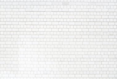 Beyaz brickwall yüzey