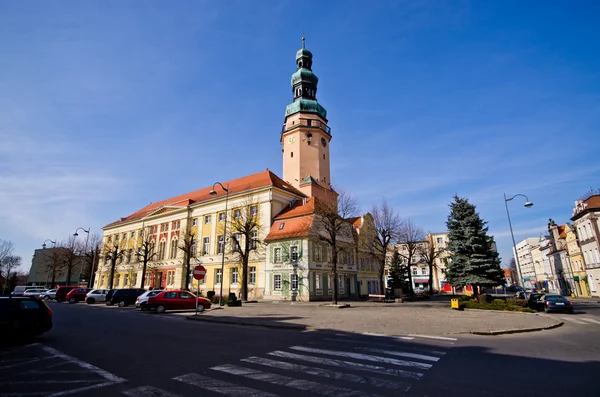 Rathaus in Olawa, Polen — Stockfoto