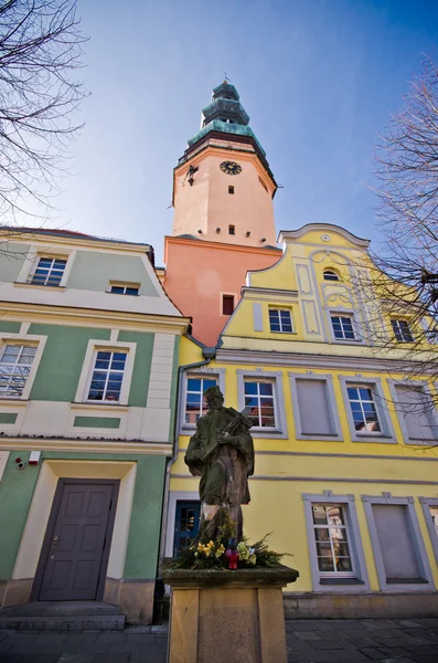 Hôtel de ville à Olawa, Pologne — Photo