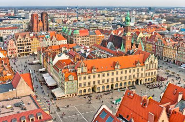 Eski Şehir Meydanı Wroclaw, Polonya