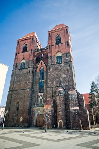 Chiesa di Brzeg, Polonia — Foto Stock