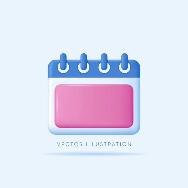 Ícone Calendário Ilustrações Vetoriais — Vetor de Stock