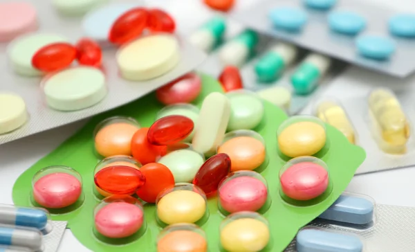 Closeup of Pills — Stock Photo, Image