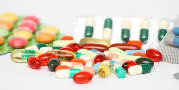 Closeup of Pills — Stock Photo, Image