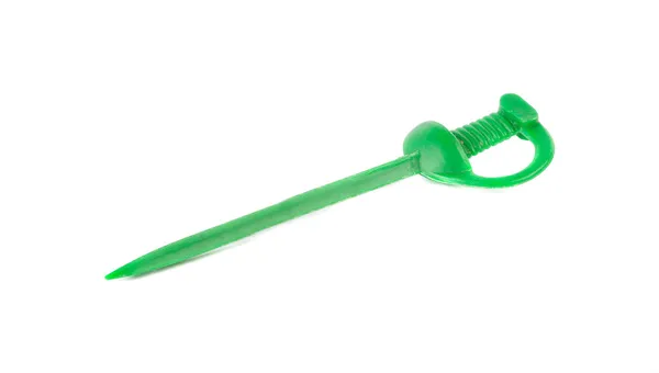 Gröna leksak svärd — Stockfoto