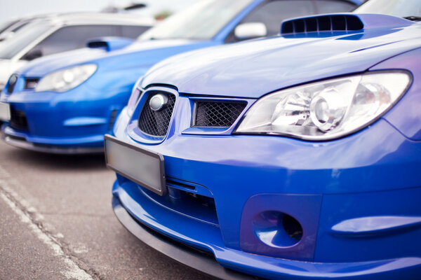 Фара спортивного автомобиля
