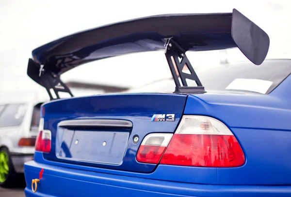 Race car rear wing — Stock Photo, Image