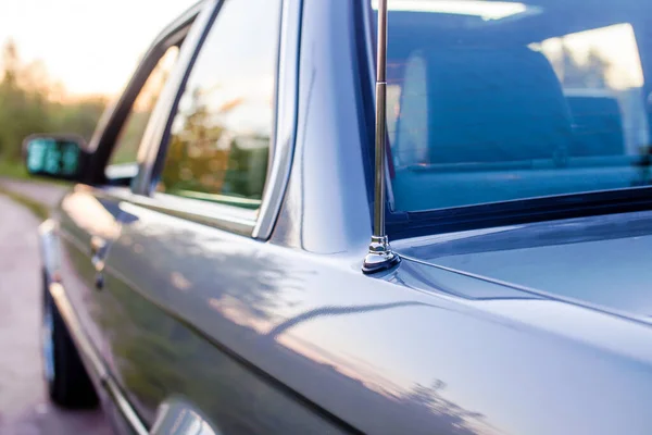 Parte Trás Velho Carro Raro Alemão Dos Anos — Fotografia de Stock