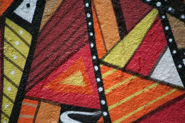 Abstraktes Graffiti-Detail — Stockfoto