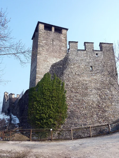 Zumelle medeltida slott — Stockfoto