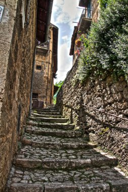 Old medieval alley