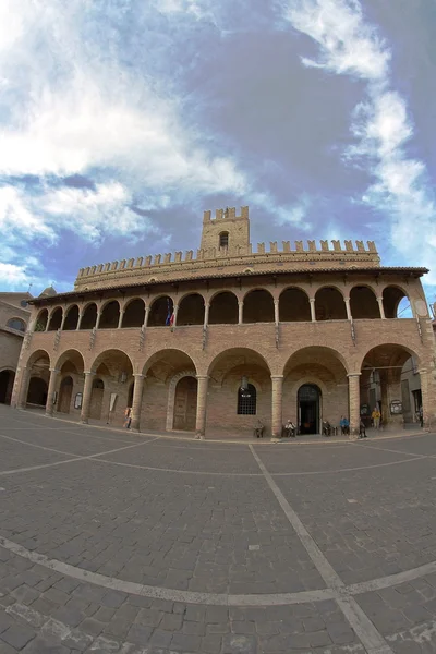 Town Hall, Offida, Italy — Stock Photo, Image