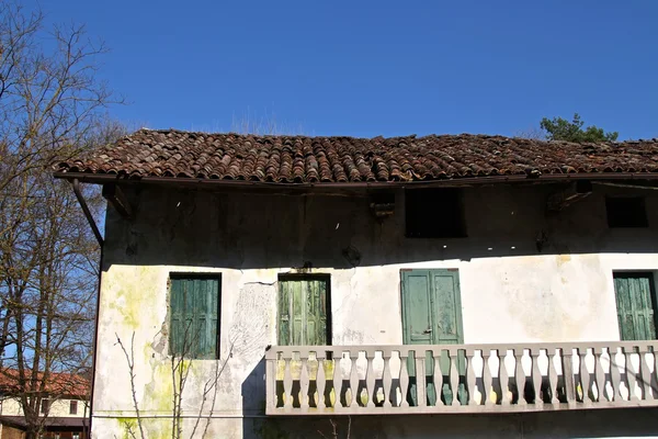 Eski balkon — Stok fotoğraf