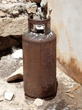 paslı gaz tankı