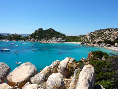 kayalar ve la maddalena adalar, spargi ya ada, Sardunya Denizi