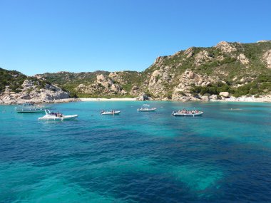 kayalar ve la maddalena adalar, spargi ya ada, Sardunya Denizi