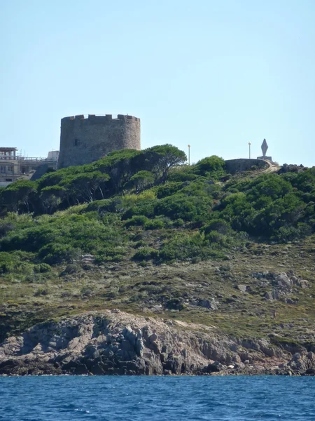 Kust van st. teresa in zomer - Noord Sardinië, Italië — Stockfoto