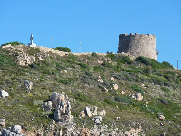 Kust van st. teresa in zomer - Noord Sardinië, Italië — Stockfoto