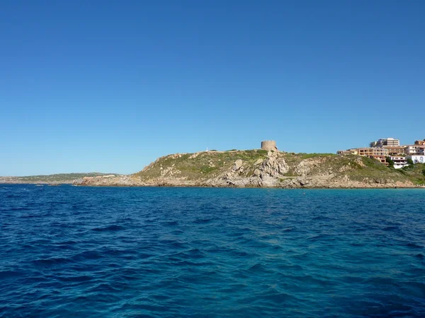 Santa Teresa di Gallura, Sardinia: the Aragonese tower — Stock Photo, Image