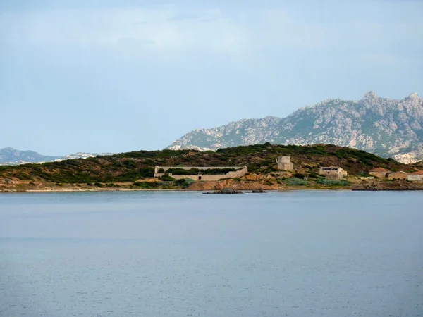 Isla de Caprera al atardecer, Cerdeña, Italia —  Fotos de Stock