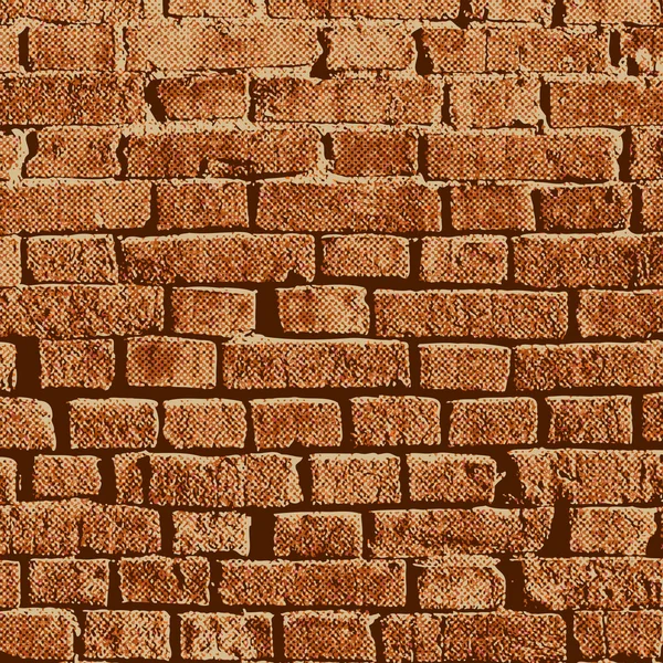 Contexte vectoriel d'un vieux mur de briques — Image vectorielle