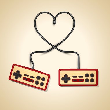 vektör vintage makinanızın aşk