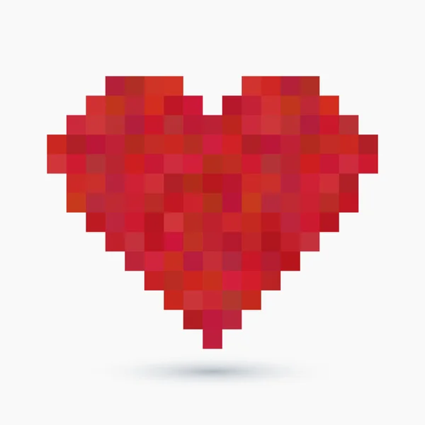 Vecteur vintage 8 bits amour — Image vectorielle