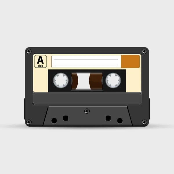 Vector retro audio tape — Stockový vektor