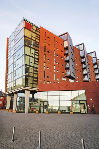 Residential buildings, New Islington, Manchester, UK — Stock Photo, Image